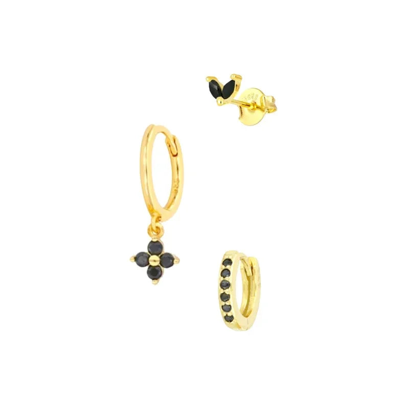 Tina Crystal Earrings Set