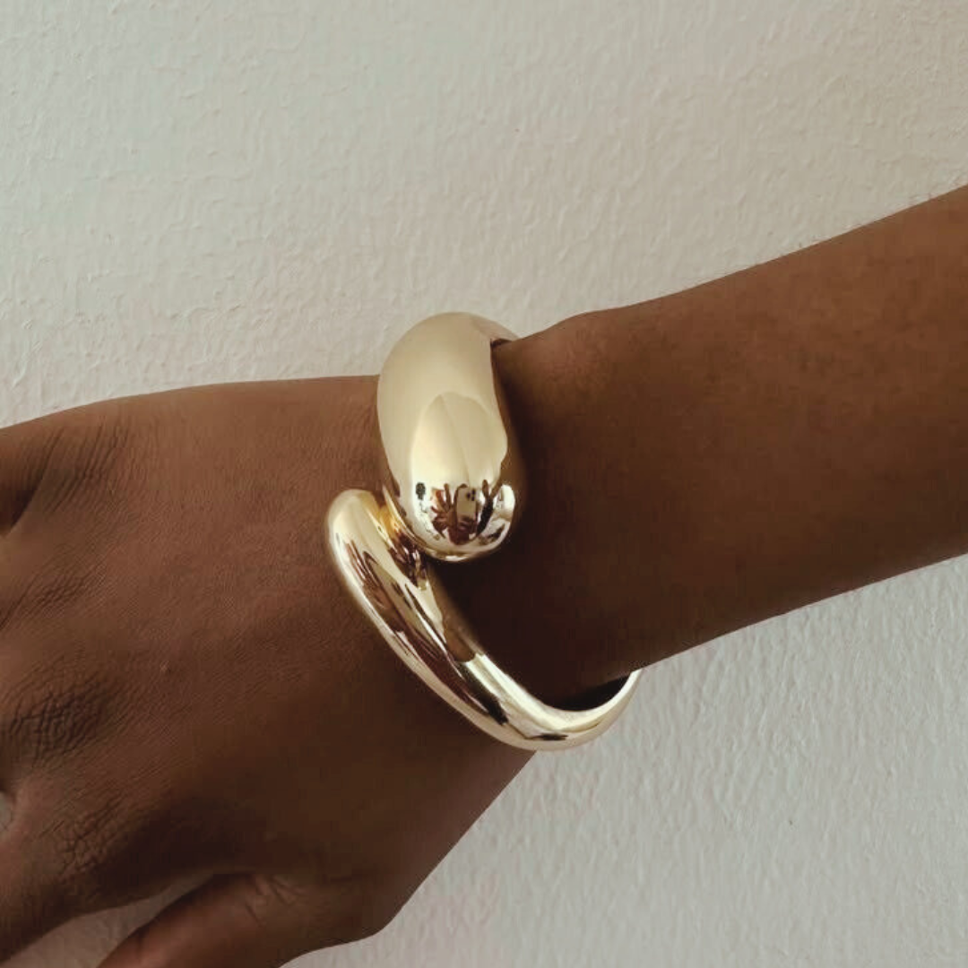 Emma Gold Chunky Bracelet
