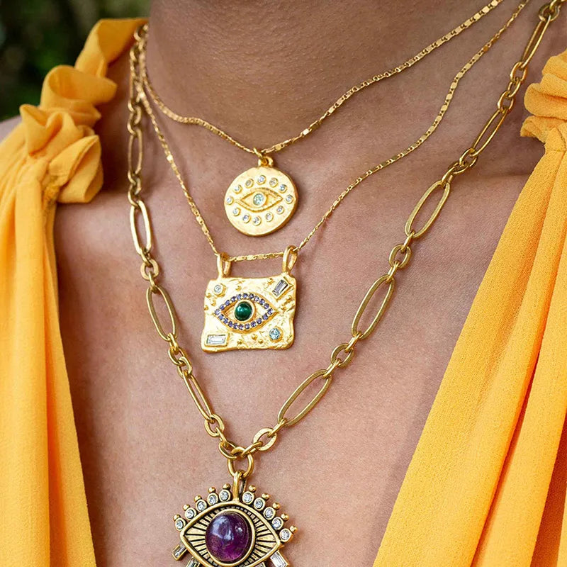 Vintage gold necklace
