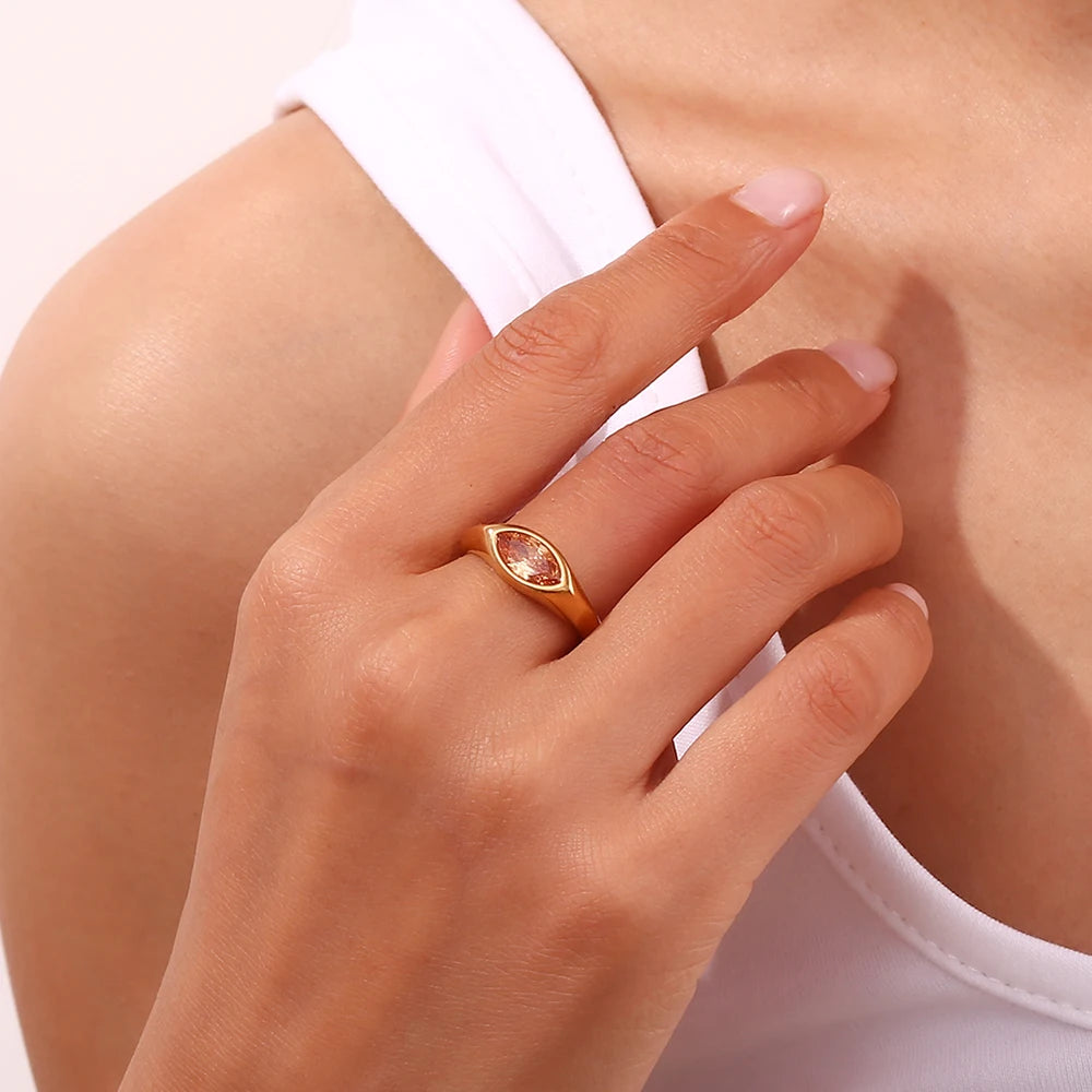 Rosé Aura Ring