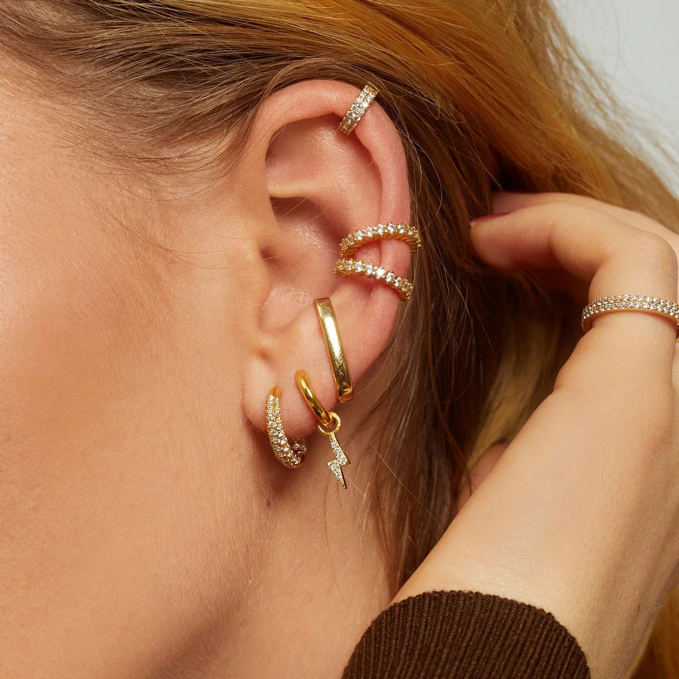 Luxe Gold Earrings