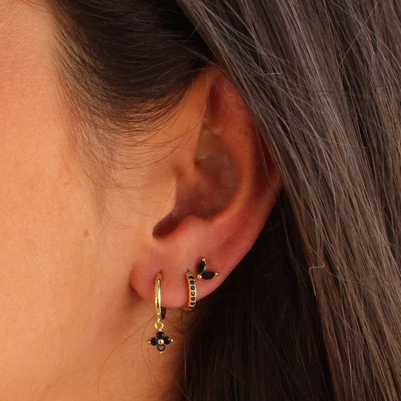 Tina Crystal Earrings Set