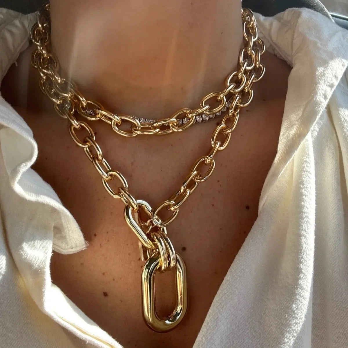 Chunky Gold Necklace