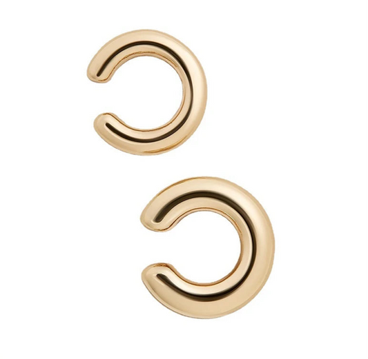 Gold Ear Cuff Clips-2 pieces