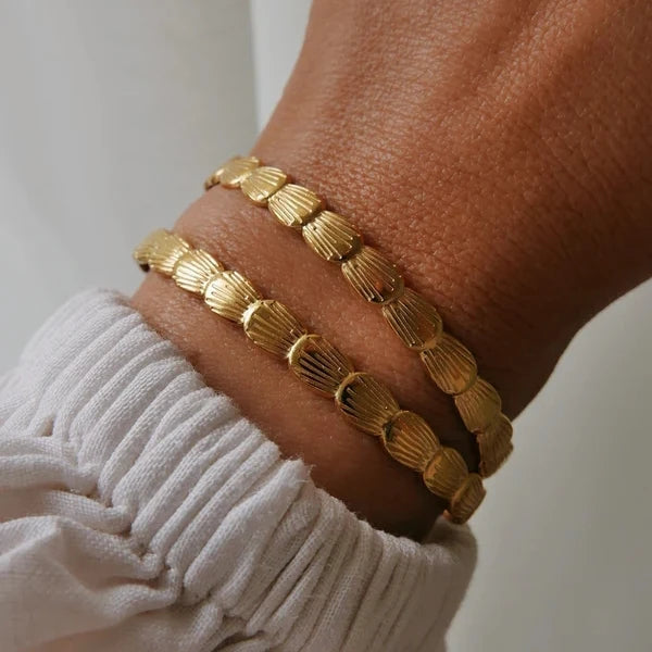 Gold Chell Bracelet