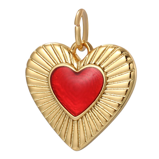 Classic Heart Glow Charm