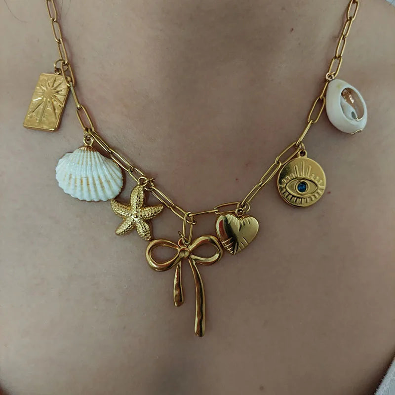 Summertime Gold Necklace